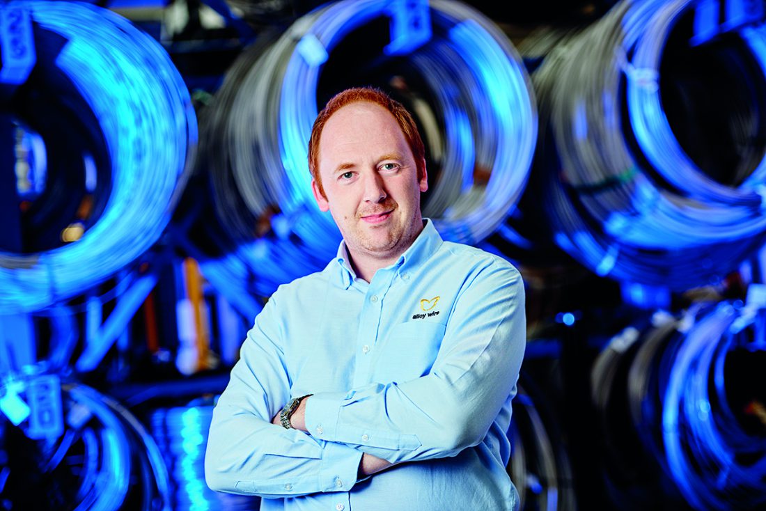Prestige role for Kevin - Alloy Wire International 9